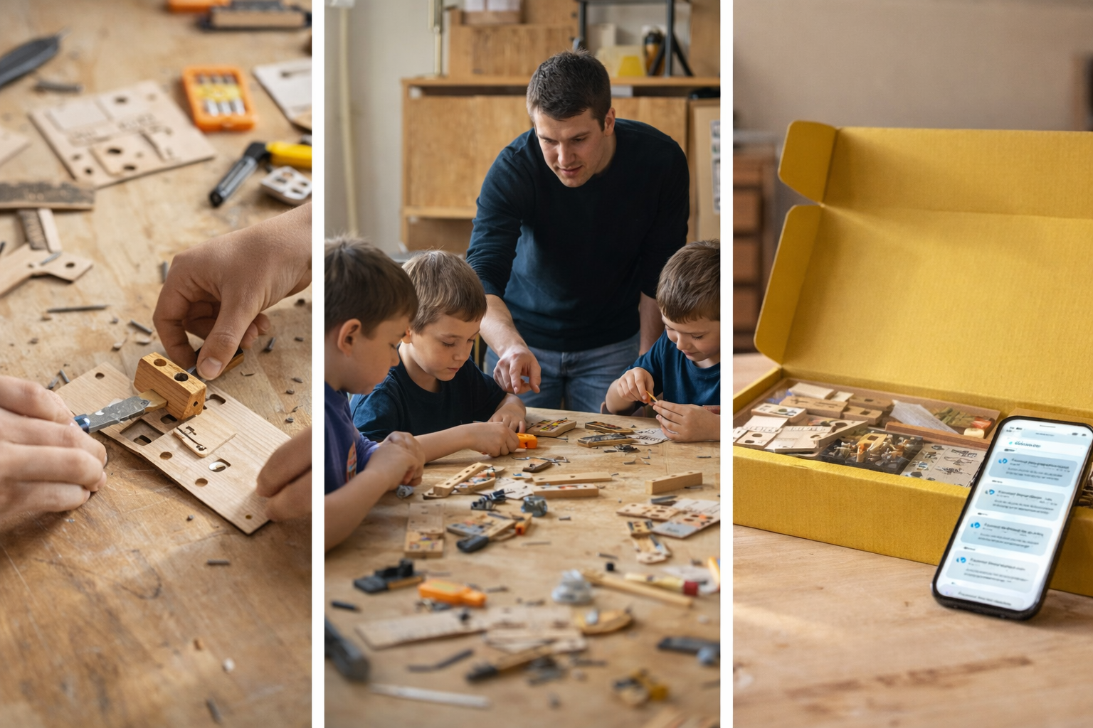 Дети собирают набор ReLis, набор и видео-подсказки